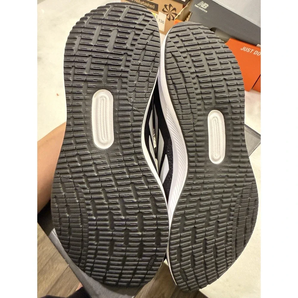 Adidas Runfalcon 5 W Running Shoes Women 10 Black‎ White IH7759 Cloudfoam Mesh